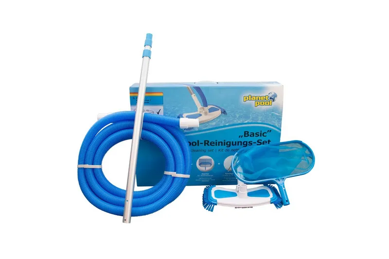 Rengjøringssett Planet Pool Basic - Hage - Utendørsbad - Rengjøring til basseng - Bassengstøvsuger