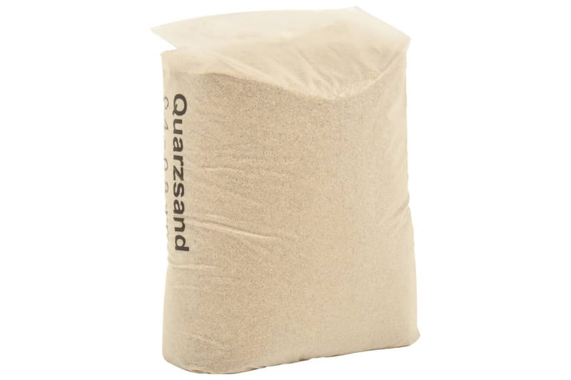 Filtersand 25 kg 0,4-0,8 mm - Hage - Utendørsbad - Rengjøring til basseng - Sandfilter
