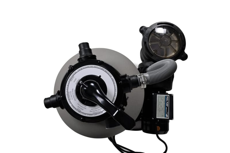 Sandfilterpumpe 600 W 17000 l/t - Hage - Utendørsbad - Rengjøring til basseng - Sandfilter