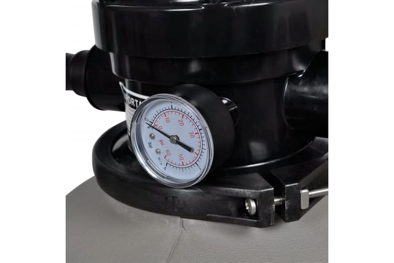 Sandfilterpumpe 600 W 17000 l/t - Hage - Utendørsbad - Rengjøring til basseng - Sandfilter