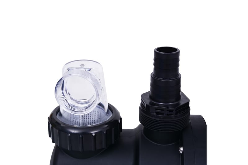 Sandfilterpumpe med timer 450 W 25 L - Blå - Hage - Utendørsbad - Rengjøring til basseng - Sandfilter