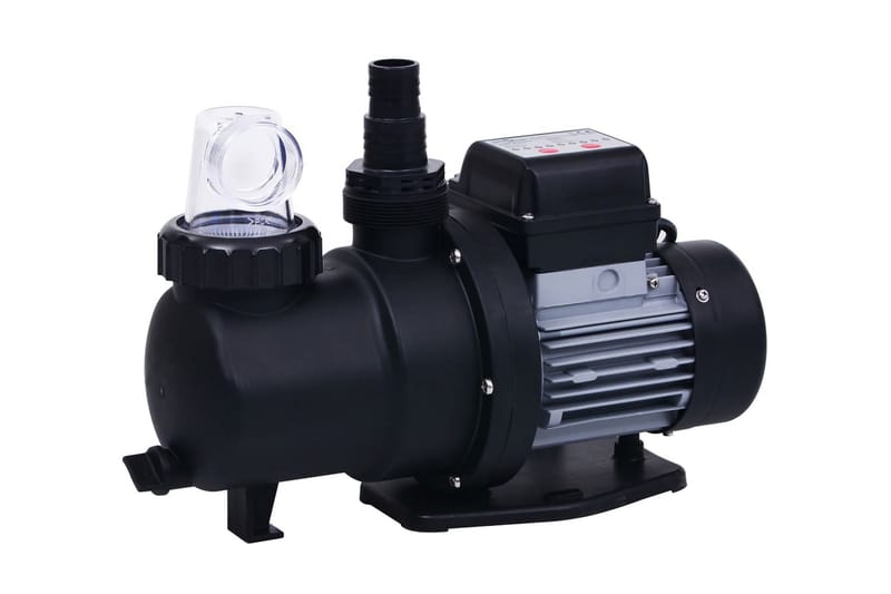 Sandfilterpumpe med timer 450 W 25 L - Blå - Hage - Utendørsbad - Rengjøring til basseng - Sandfilter