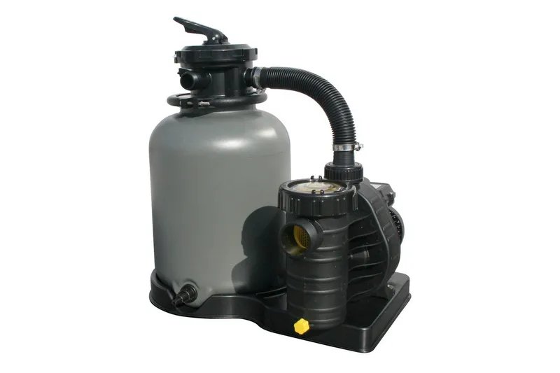 Sandfilter Planet Pool Sandfilterpumpe Planet Pool monteringsplate 6-veis ventil S (filter Ø 330 mm, pumpe 6,0 m³/t), undefined