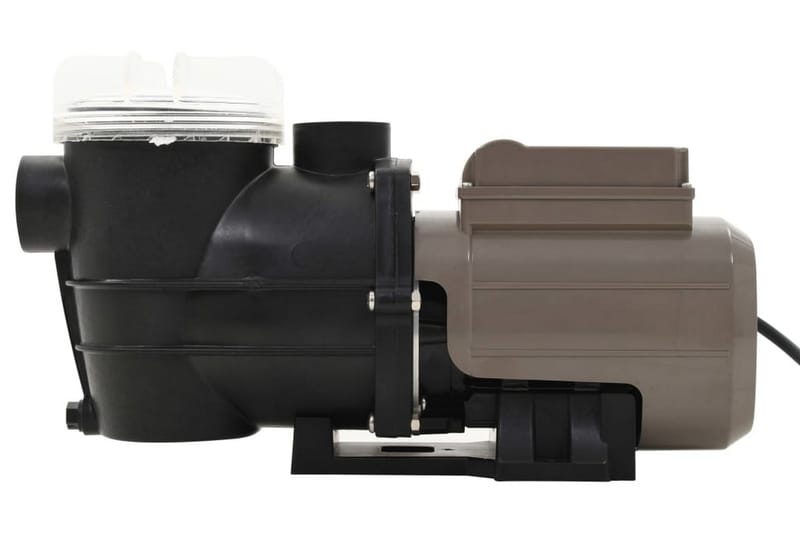 Bassengpumpe med tidsur svart 0,25 HP 8000 L/t - Hage - Utendørsbad - Rengjøring til basseng - Sirkulasjonspumpe & bassengpumpe