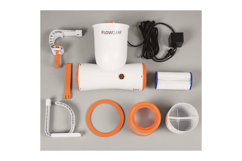 Bestway Filterpumpe for basseng Flowclear Skimatic 2574 L/t - Hvit - Hage - Utendørsbad - Rengjøring til basseng - Sirkulasjonspumpe & bassengpumpe