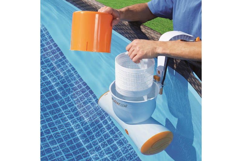 Bestway Filterpumpe for basseng Flowclear Skimatic 3974 L/t - Hvit - Hage - Utendørsbad - Rengjøring til basseng - Sirkulasjonspumpe & bassengpumpe