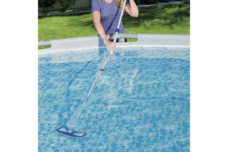 Bestway Flowclear Rengjøringssett til basseng AquaClean - Hvit - Hage - Utendørsbad - Rengjøring til basseng - Sirkulasjonspumpe & bassengpumpe