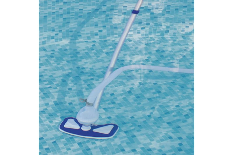 Bestway Flowclear Rengjøringssett til basseng AquaClean - Hvit - Hage - Utendørsbad - Rengjøring til basseng - Sirkulasjonspumpe & bassengpumpe
