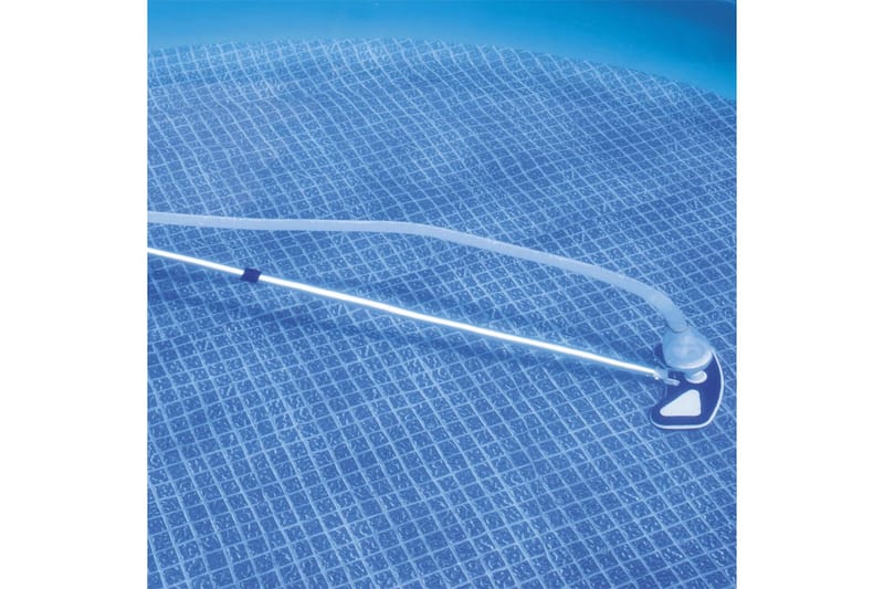 Bestway Flowclear Rengjøringssett til basseng AquaClean - Hvit - Hage - Utendørsbad - Rengjøring til basseng - Sirkulasjonspumpe & bassengpumpe