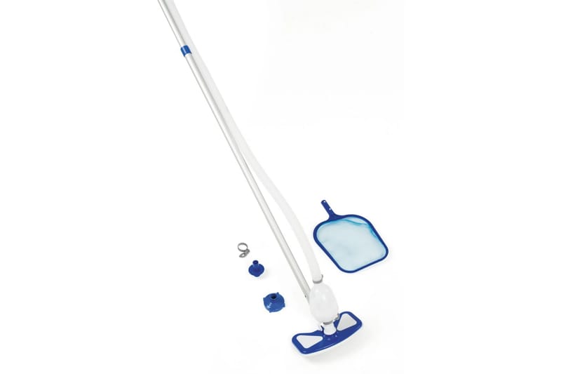 Bestway Flowclear Rengjøringssett til basseng AquaClean - Hvit - Hage - Utendørsbad - Rengjøring til basseng - Sirkulasjonspumpe & bassengpumpe