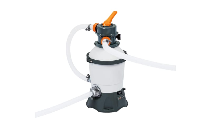 Bestway Flowclear sandfilterpumpe 3028l/h Hvit - Bestway - Hage - Utendørsbad - Rengjøring til basseng - Sirkulasjonspumpe & bassengpumpe