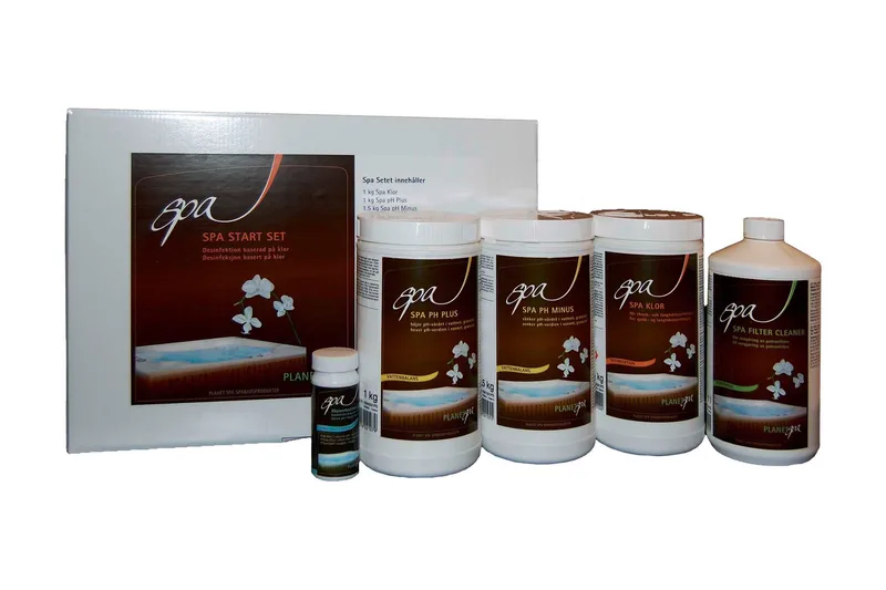 Spa Sett (Desinfeksjon basert på klor), Klorbasert