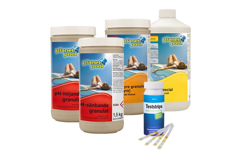 Vannpleie Planet Pool Start-Set Klorfritt, undefined