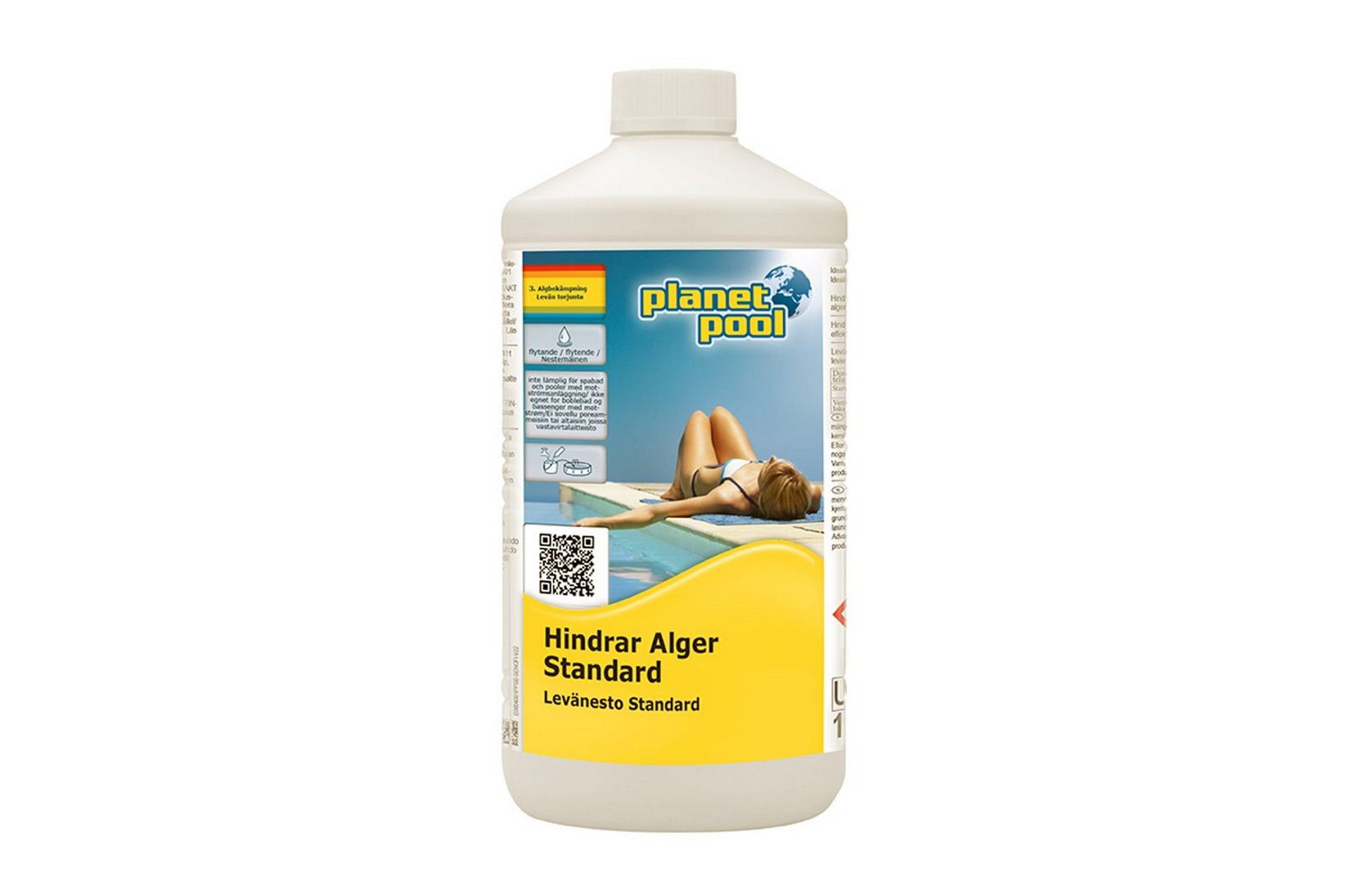 Vannpleie Planet Pool Hindrer Alger Standard 1 L - 1 L
