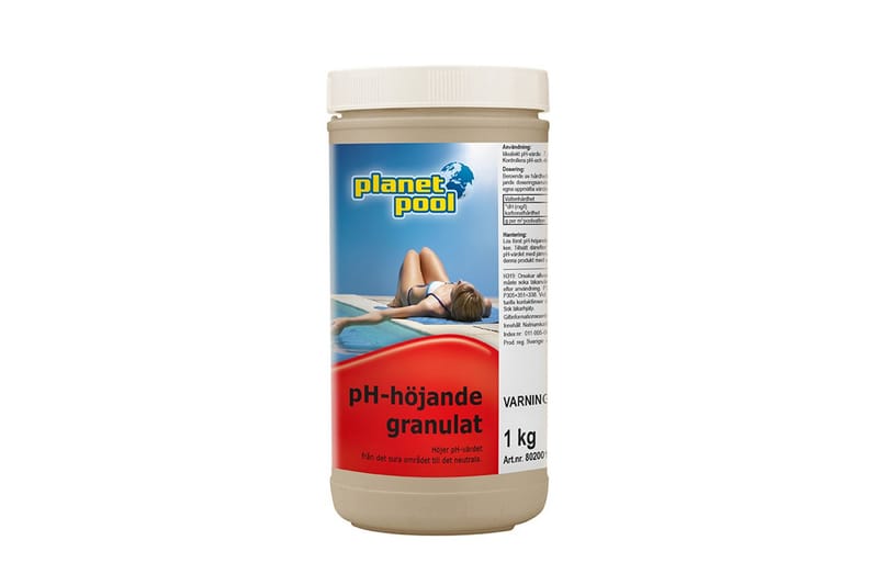 Vannpleie Planet Pool Øker pH Granulat 1 kg - 1 kg - Hage - Utendørsbad - Rengjøring til basseng - Basseng kjemi & klortabletter