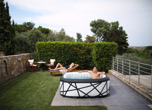 Spabad MSpa Soho Premium for 6 personer - Hage - Utendørsbad - Spabad - Oppblåsbart spa