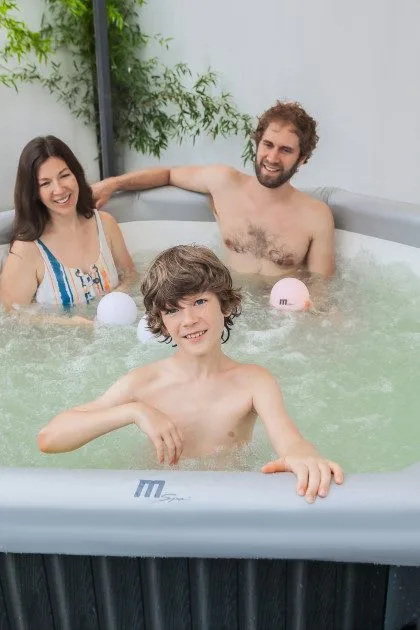 Spabad MSpa Tuscany Frame for 6 personer - Hage - Utendørsbad - Spabad - Oppblåsbart spa