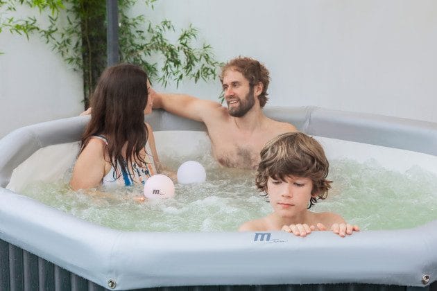 Spabad MSpa Tuscany Frame for 6 personer - Hage - Utendørsbad - Spabad - Oppblåsbart spa