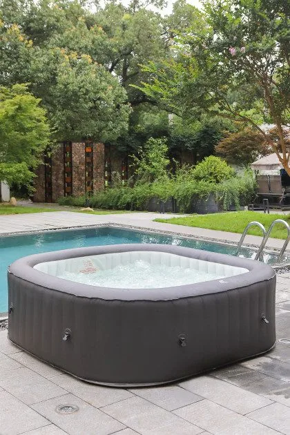 Spabad MSpa Vito Urban for 6 personer - Hage - Utendørsbad - Spabad - Oppblåsbart spa