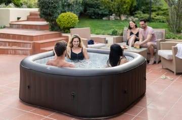 Spabad MSpa Vito Urban for 6 personer - Hage - Utendørsbad - Spabad - Oppblåsbart spa