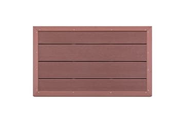 Gulvelement for soldusj brun 101x63x5,5 cm WPC - Hage - Utendørsbad - Utedusj - Utedusj soloppvarmet