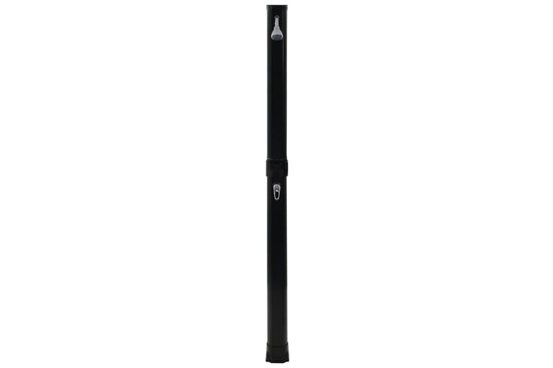 Sammenleggbar soldusj svart 214 cm 23 L - Hage - Utendørsbad - Utedusj - Utedusj soloppvarmet