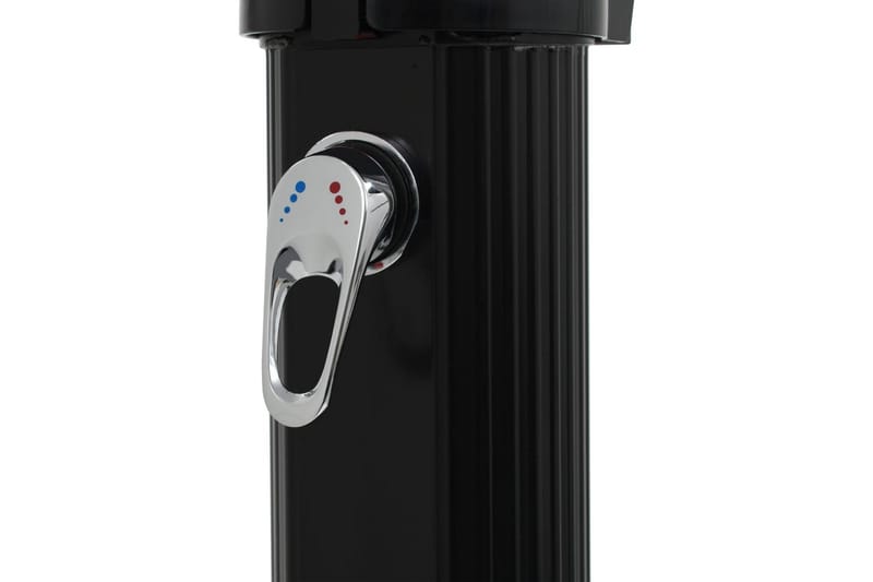 Sammenleggbar soldusj svart 214 cm 23 L - Hage - Utendørsbad - Utedusj - Utedusj soloppvarmet