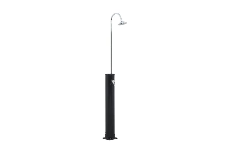 Soloppvarmet dusj svart 214 cm 20 L - Hage - Utendørsbad - Utedusj - Utedusj soloppvarmet