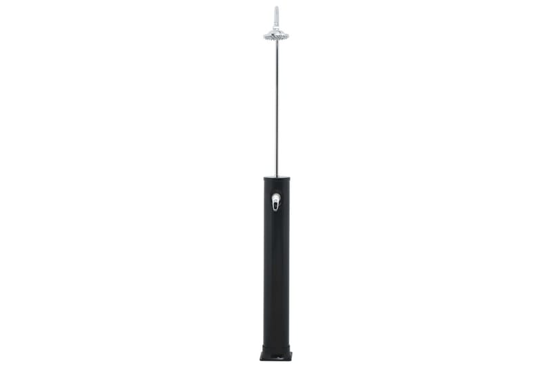 Soloppvarmet dusj svart 214 cm 20 L - Hage - Utendørsbad - Utedusj - Utedusj soloppvarmet