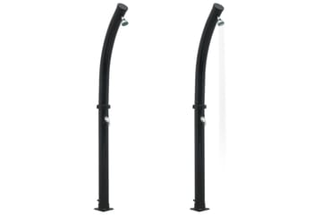 Soloppvarmet dusj svart 214 cm 20 L - Hage - Utendørsbad - Utedusj - Utedusj soloppvarmet