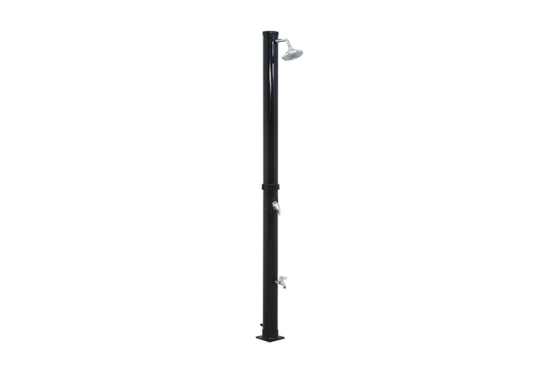 Soloppvarmet dusj svart 220 cm 20 L - Hage - Utendørsbad - Utedusj - Utedusj soloppvarmet