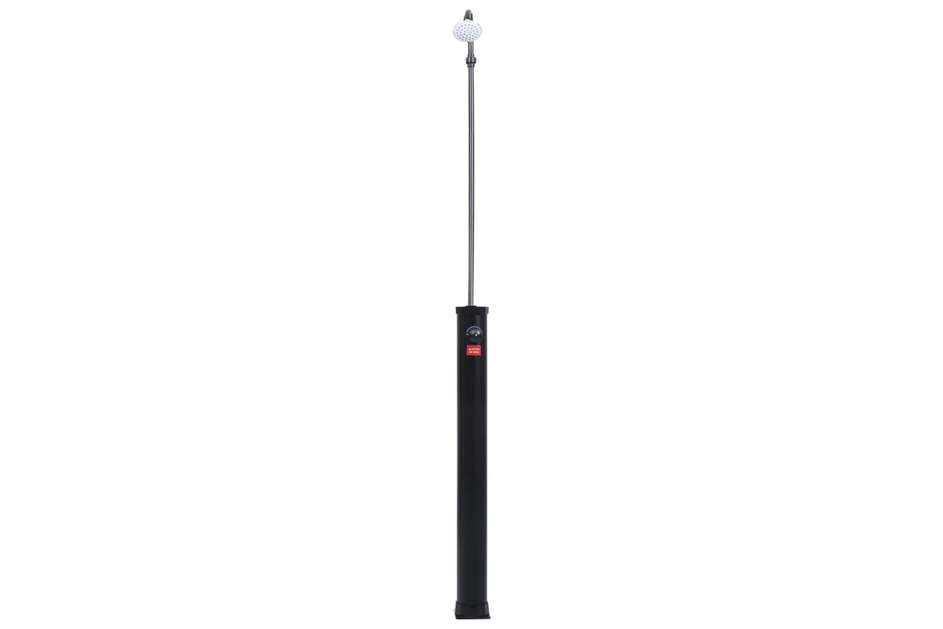 Soloppvarmet hagedusj svart 215 cm 8 L - Hage - Utendørsbad - Utedusj - Utedusj soloppvarmet