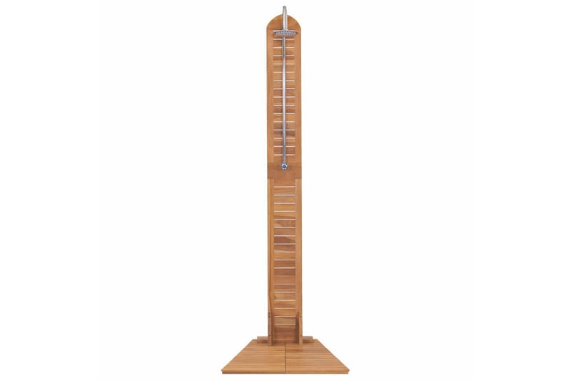 Hagedusj heltre teak 70x75x204 cm - Hage - Utendørsbad - Utedusj - Utedusj uten varme