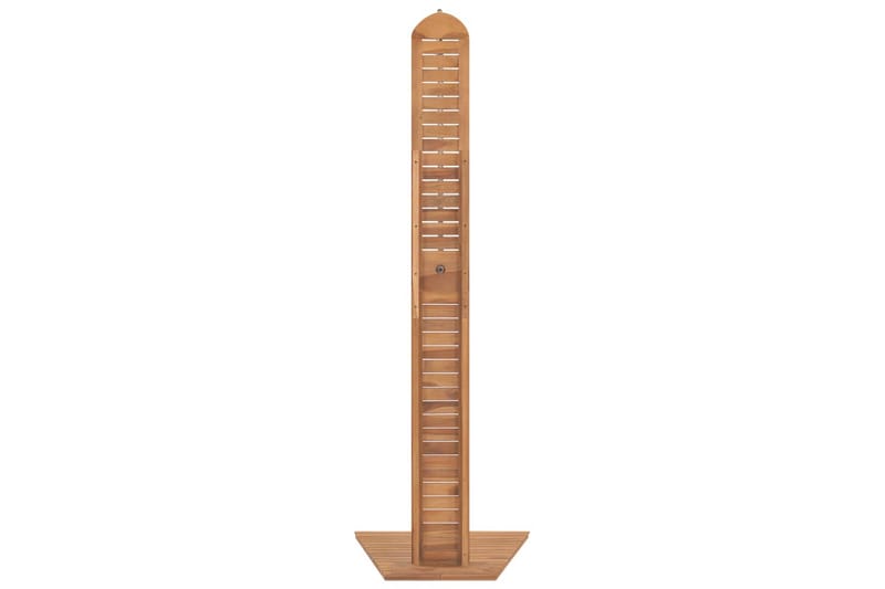 Hagedusj heltre teak 70x75x204 cm - Hage - Utendørsbad - Utedusj - Utedusj uten varme