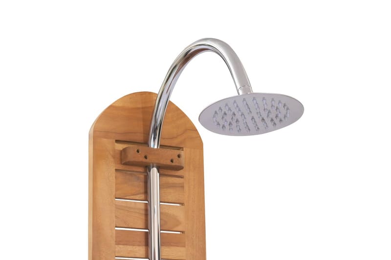 Hagedusj heltre teak 70x75x204 cm - Hage - Utendørsbad - Utedusj - Utedusj uten varme
