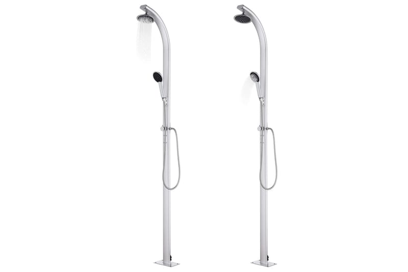 Hagesdusj 215 cm aluminium - Hage - Utendørsbad - Utedusj - Utedusj uten varme
