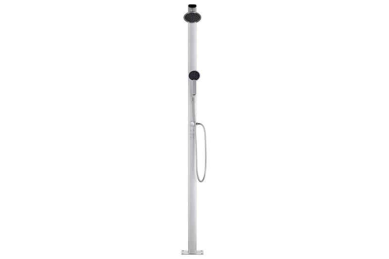 Hagesdusj 215 cm aluminium - Hage - Utendørsbad - Utedusj - Utedusj uten varme