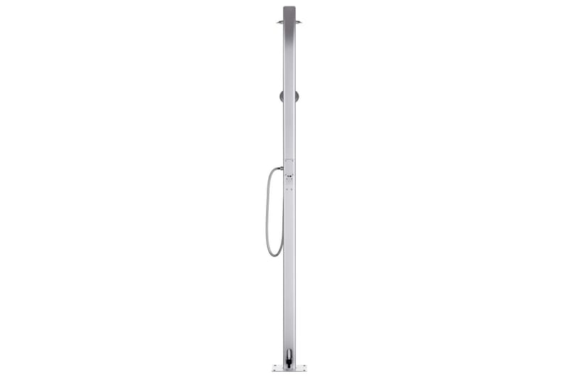 Hagesdusj 215 cm aluminium - Hage - Utendørsbad - Utedusj - Utedusj uten varme