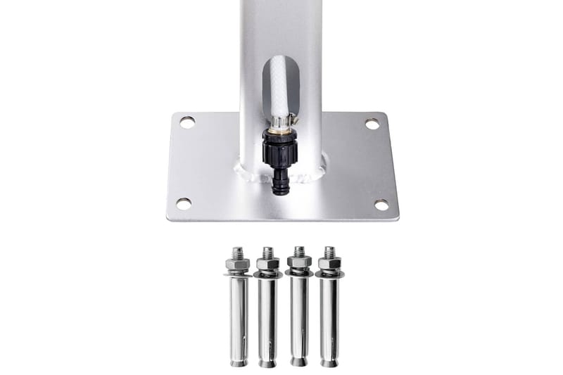 Hagesdusj 215 cm aluminium - Hage - Utendørsbad - Utedusj - Utedusj uten varme