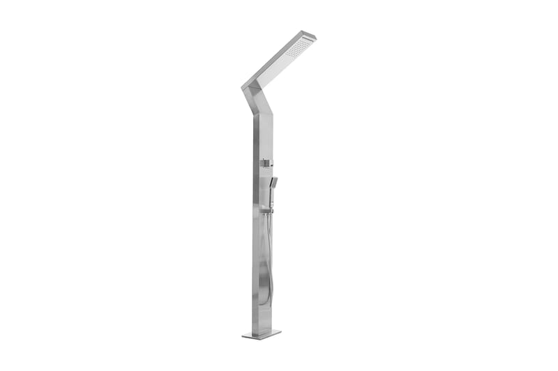 Utedusj 215x16 cm - Sølv - Hage - Utendørsbad - Utedusj - Utedusj uten varme