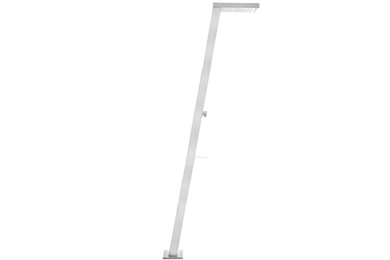 Utedusj 215x16 cm - Sølv - Hage - Utendørsbad - Utedusj - Utedusj uten varme