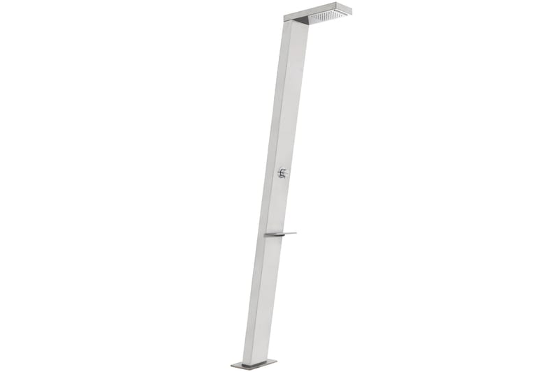 Utedusj 215x16 cm - Sølv - Hage - Utendørsbad - Utedusj - Utedusj uten varme