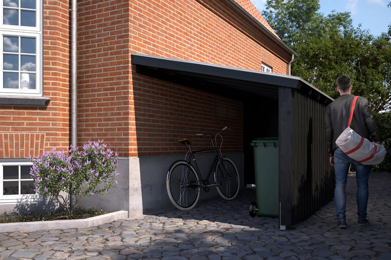PLUS Nordic Multi Hagehus Veggmodell 9,5 m² - Åpen - Grå - Hage - Uterom & feriehus - Hytter
