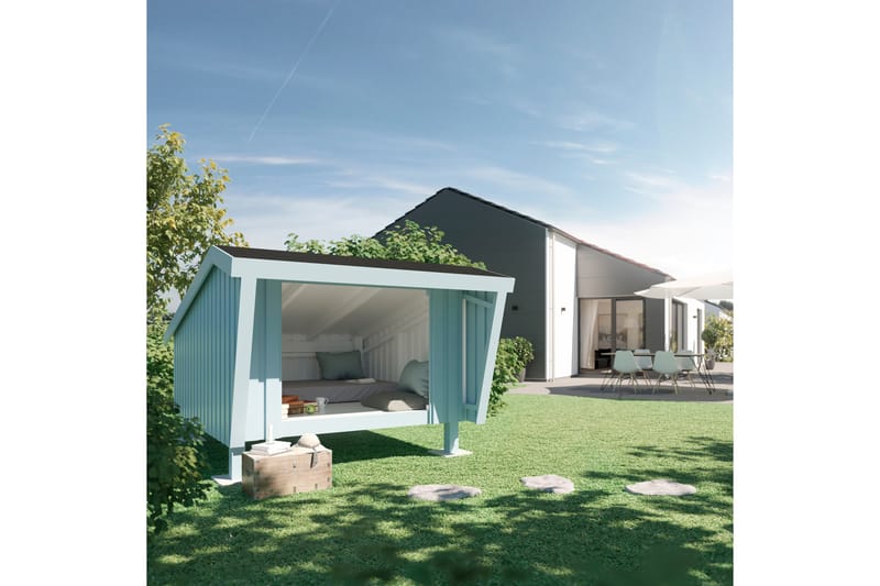 PLUS Shelter inkl. Takpapp og Aluminiumslister Ubehandlet - Grå - Hage - Uterom & feriehus - Hytter