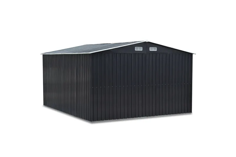 Bod og redskapsbod 12,5 m² | Dobbel skyvedør | Base inkludert - Hage - Uterom & feriehus - Lagringshus & boder - Verktøybod