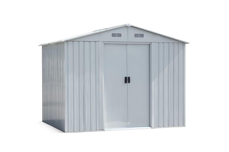 Bod og redskapsbod 5,3 m² | Skyvedør | Base inkludert - Hage - Uterom & feriehus - Lagringshus & boder - Verktøybod