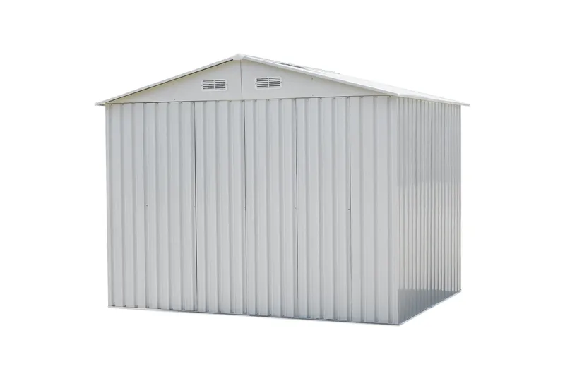 Bod og redskapsbod 5,3 m² | Skyvedør | Base inkludert - Hage - Uterom & feriehus - Lagringshus & boder - Verktøybod