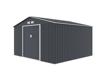 Bod og redskapsbod Jerone 11 m² Mørkegrå - Hage - Uterom & feriehus - Lagringshus & boder - Redskapsboder
