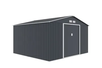 Bod og redskapsbod Jerone 11 m² Mørkegrå - Hage - Uterom & feriehus - Lagringshus & boder - Redskapsboder