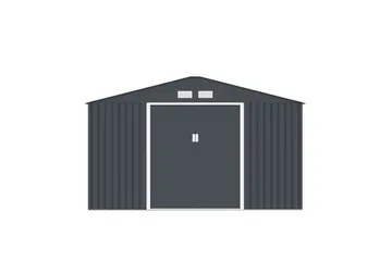 Bod og redskapsbod Jerone 15,3 m² Mørkegrå - Hage - Uterom & feriehus - Lagringshus & boder - Redskapsboder